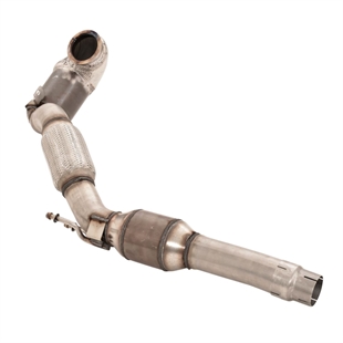 Friedrich Motorsport 76mm Downpipe med 200-cellers Sportkatalysator I Rostfritt Stål Till VW Golf VII GTI